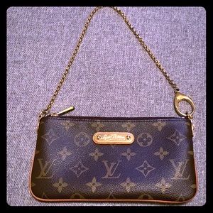 ****SOLD*** Louis Vuitton Pochette Damier Ebene